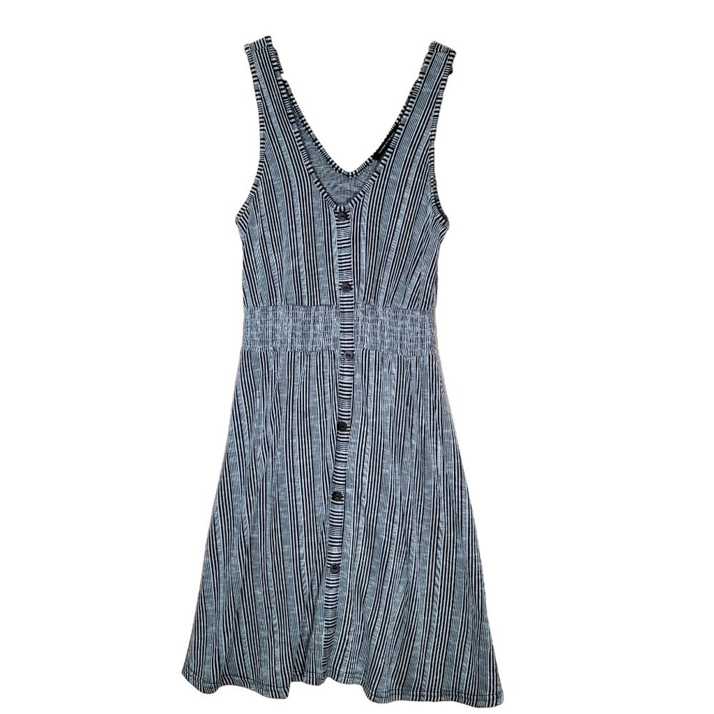 Caution To The Wind Sleeveless Smocked Waist Knit Dress Women's S